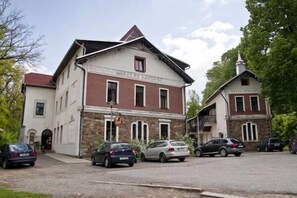 Voorkant van accommodatie