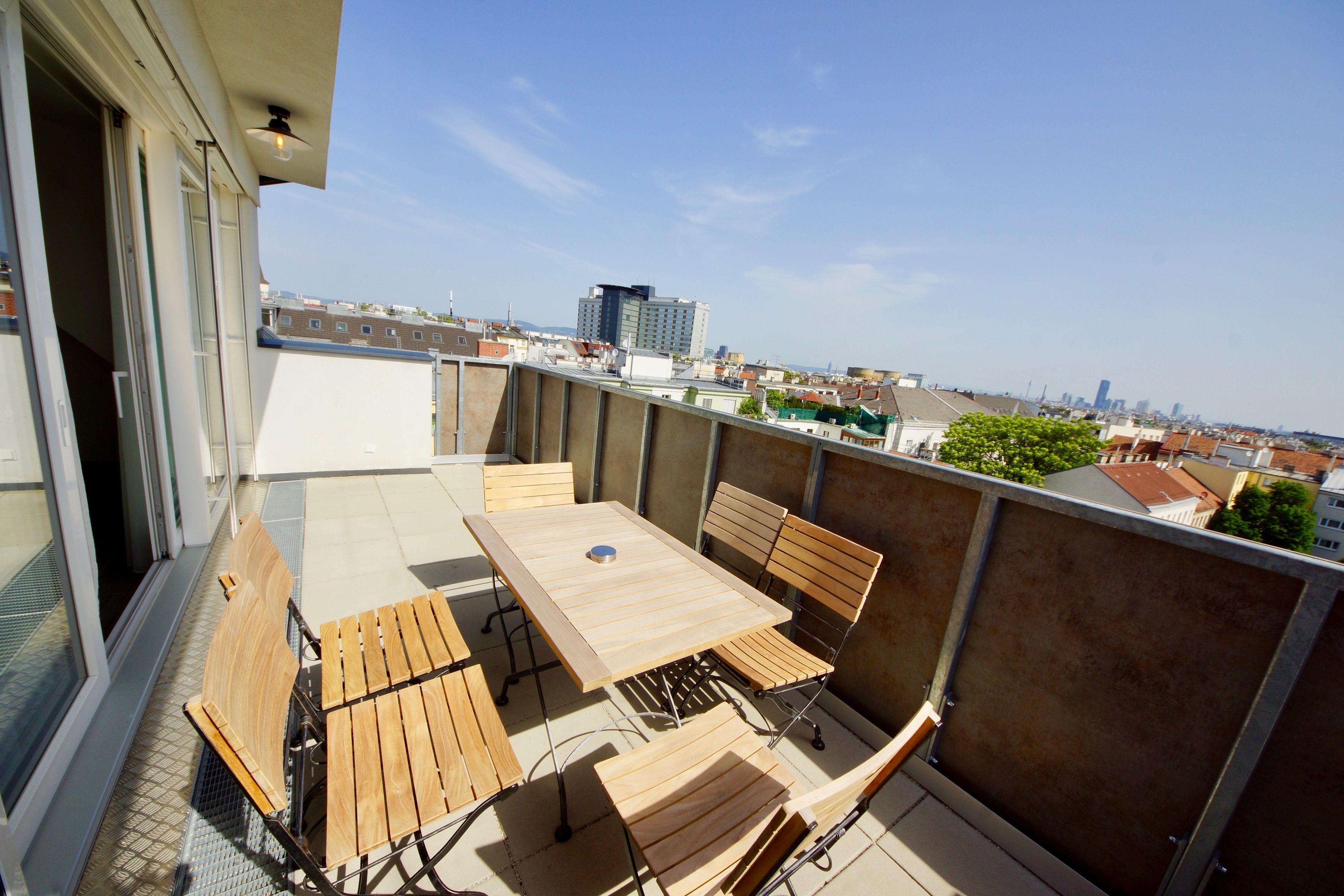 總統公寓, 2 間臥室, 露台, 城市景 | 客房景觀