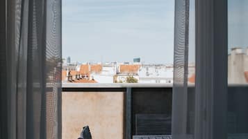 Apartament presidencial, 2 dormitoris, balcó, vistes a la ciutat | Terrassa o pati