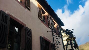 Fassade der Unterkunft