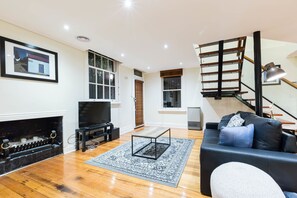 Premium House, 2 Bedrooms | Living room | Flat-screen TV - HELENA, 2BDR Fitzroy House (Fitzroy)