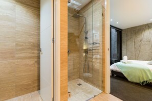 Premium House, 4 Bedrooms, Terrace | Bathroom shower - RENEE, 4BDR North Melbourne House (North Melbourne)
