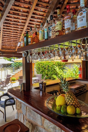 Poolside bar. Pousada do Forte