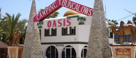 Entrée de l’hébergement