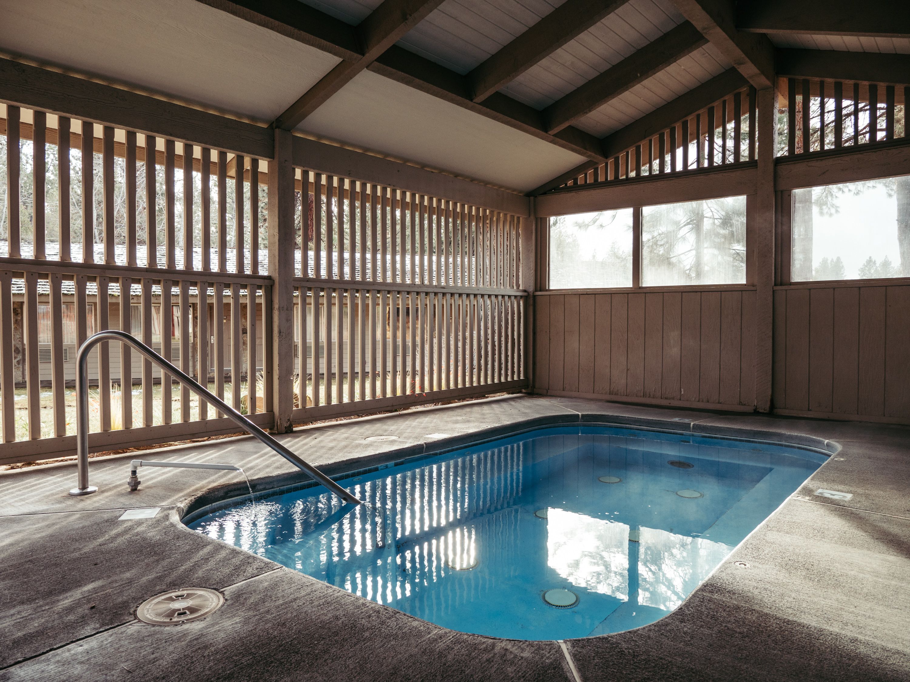 Bain à remous extérieur