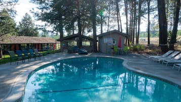 Seasonal outdoor pool