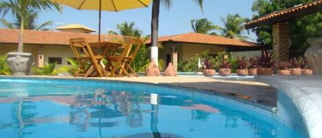 Alberca al aire libre