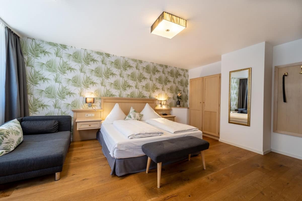 premium bedding, desk, soundproofing, iron/ironing board