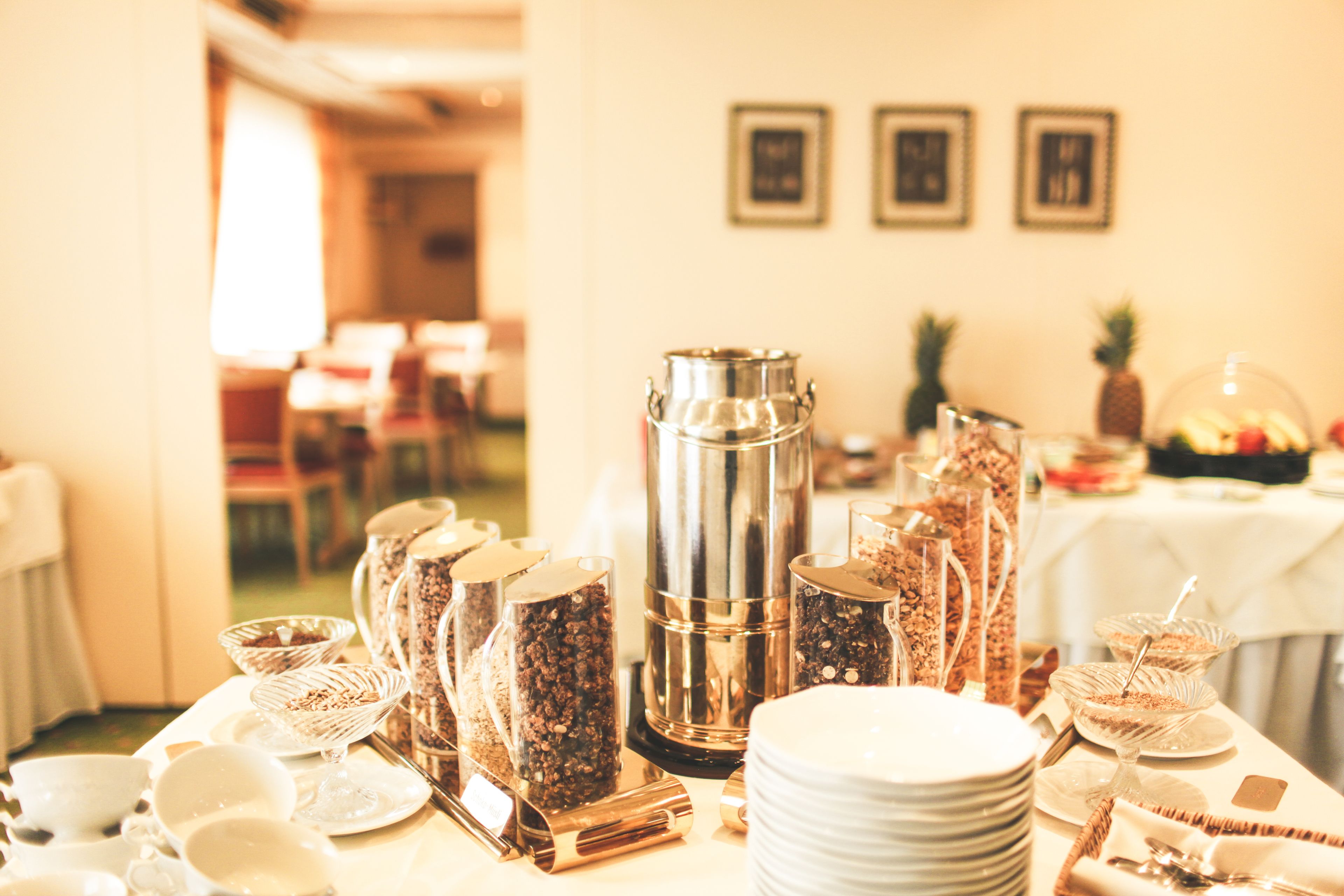 daily buffet breakfast (eur 9 per person)