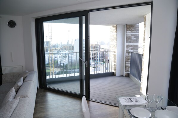 Vue depuis l’hébergement