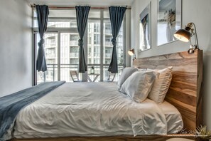 3 habitaciones y ropa de cama de alta calidad