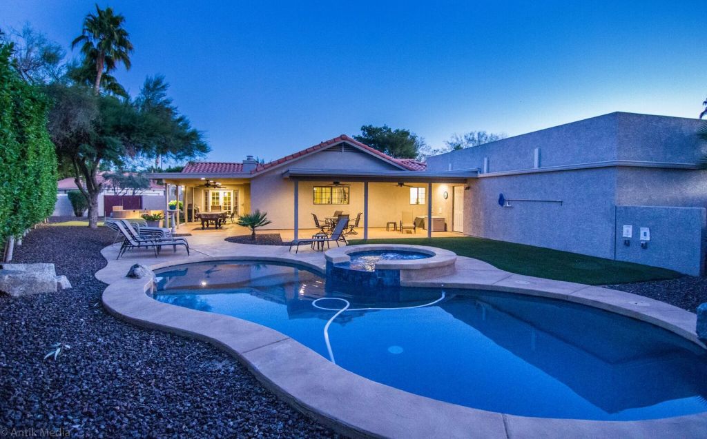 Alberca al aire libre 