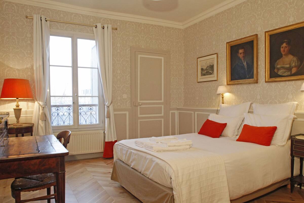 Habitación doble, baño privado, vistas al jardín (La chambre de Joséphine)