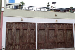 Fassade der Unterkunft