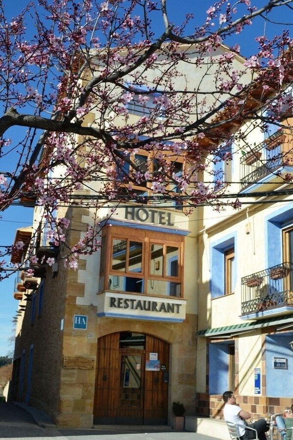 Entrée de l’hébergement