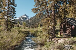 Vue sur les montagnes