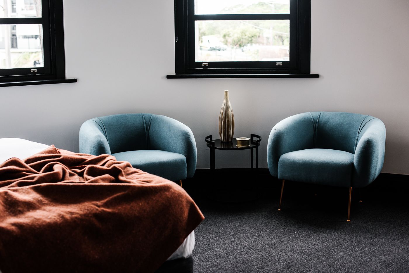 room, 1 king bed, shared bathroom | premium bedding, desk, iron/ironing board, free wifi