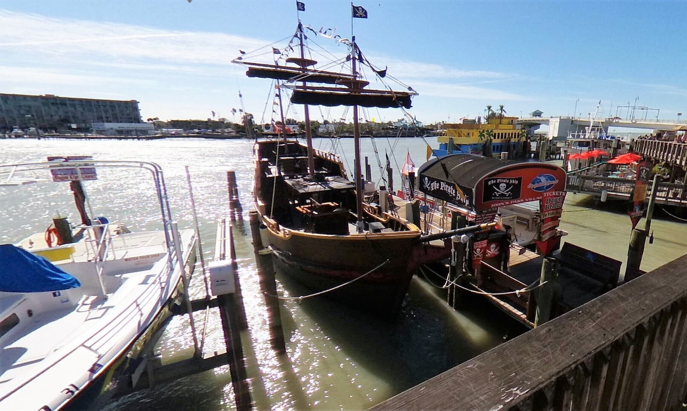 Pirate Ship at John's Pass Village and Boardwalk