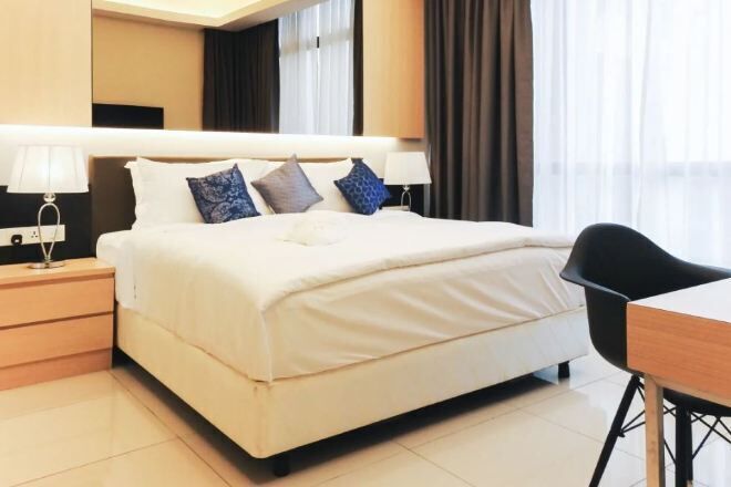 Coffres-forts dans les chambres, bureau, rideaux occultants