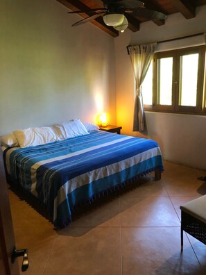 2 bedrooms, desk, travel cot, free WiFi