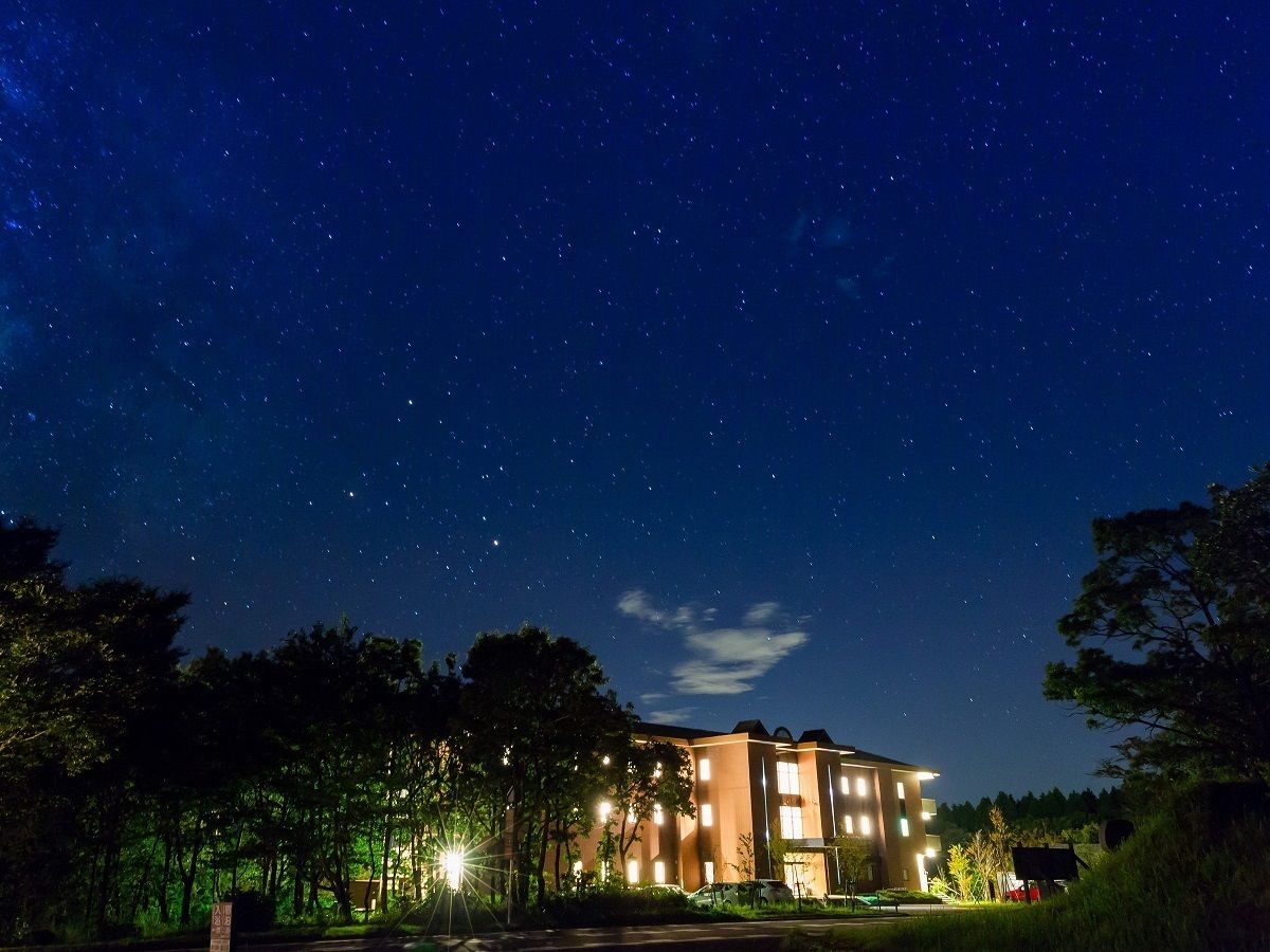 front of property – evening/night