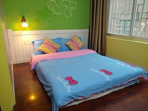 Standard Double Room | Blackout drapes, soundproofing, free WiFi