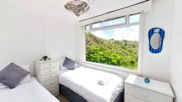 2 bedrooms, iron/ironing board, bed sheets, wheelchair access