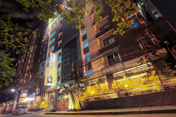 Front of property - evening/night