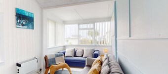 A beachside home from home with comfortable accommodation for up to six guests