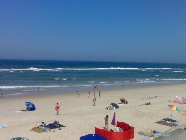Enjoy a serene beach experience with access to the calm sea and scenic views.