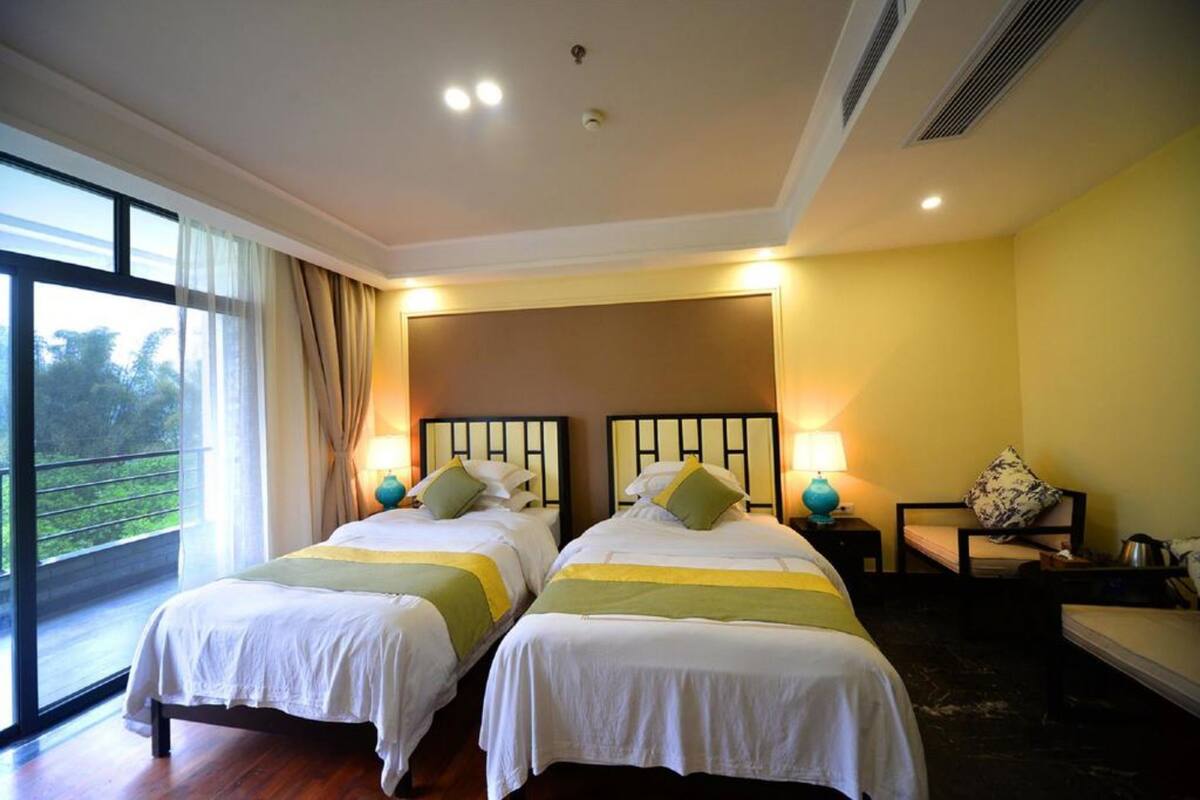 Suite Deluxe | Escritorio, cortinas blackout y wifi gratis