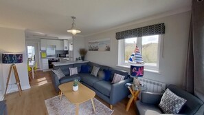 TV, stereo - With three miles of sandy surf beach, rock pools, caves and cafes on the doorstep (Hayle)