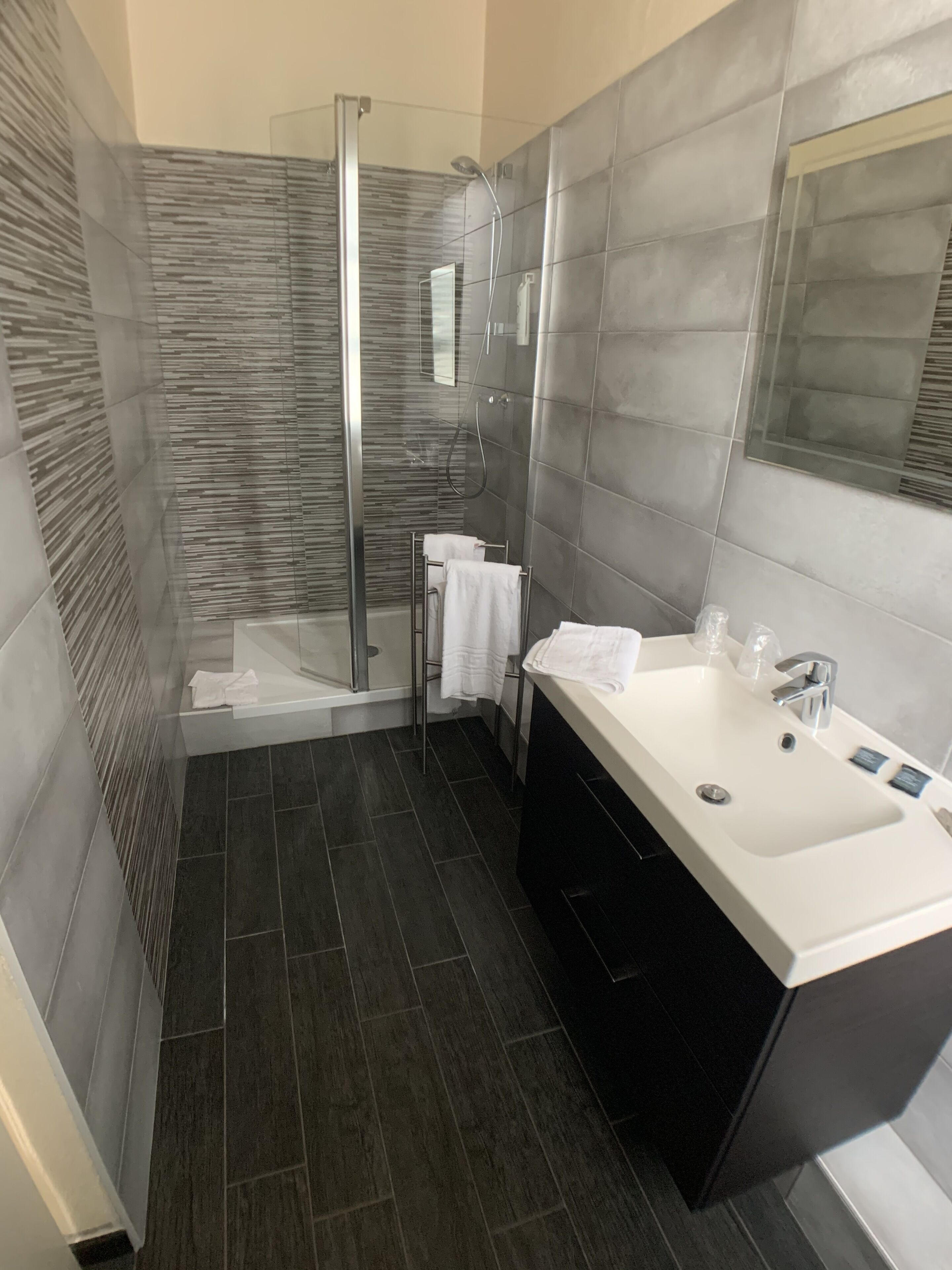 comfort triple room | bathroom shower