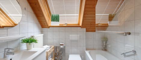 Shower, towels