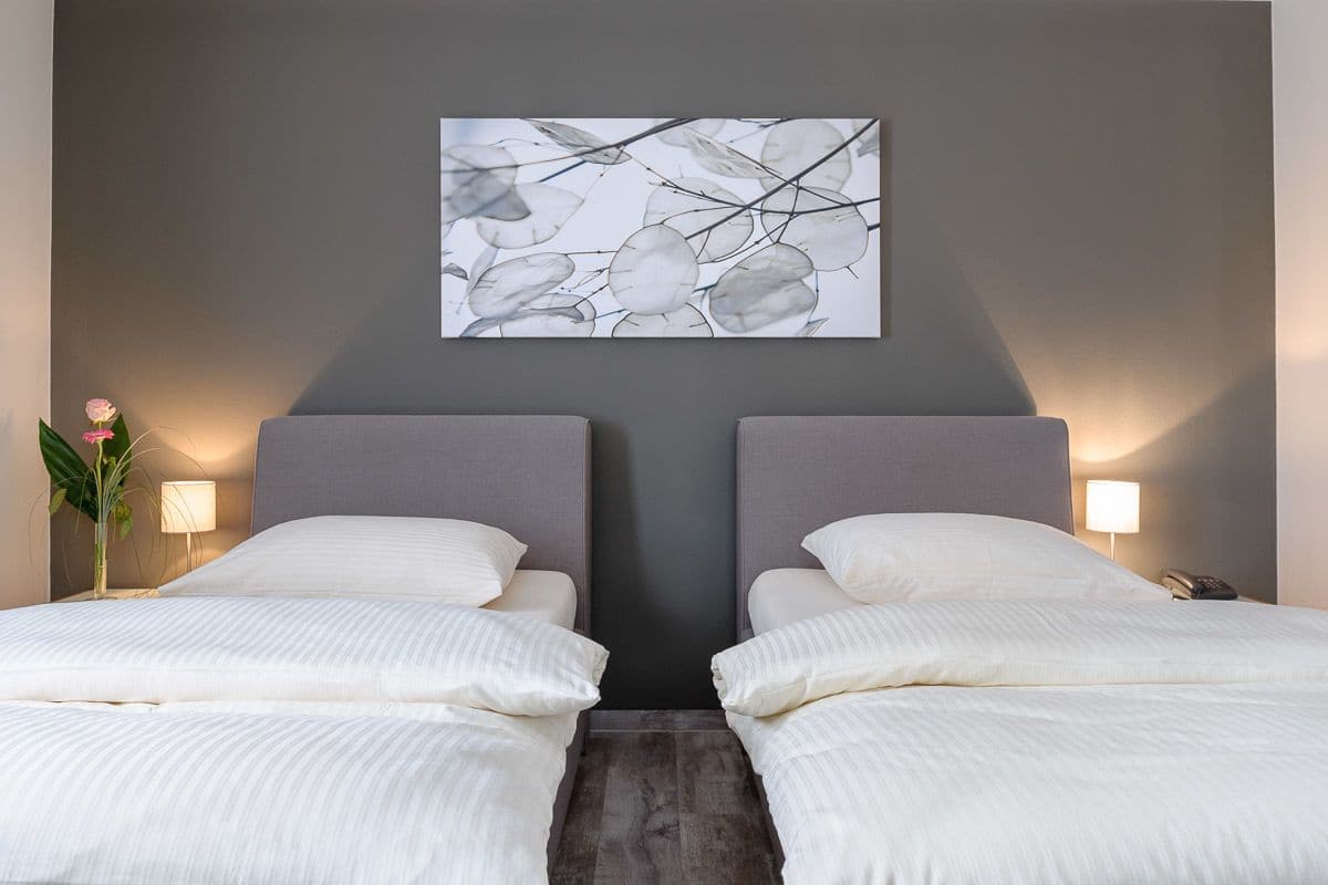 Desk, soundproofing, free WiFi, bed sheets