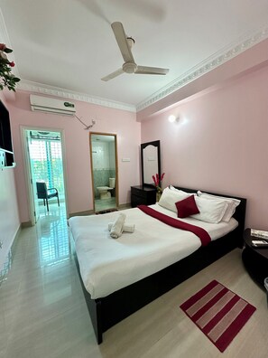 Down duvets, in-room safe, individually decorated