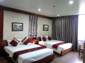 Family Room, City View | Living room | Flat-screen TV - Golden Thai Binh Hotel (Thai Binh)