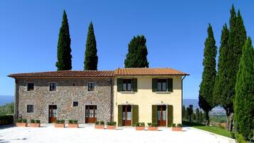 Majoituspaikan julkisivu