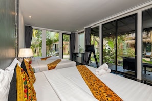 Deluxe Family Room with Terrace - Free Pickup | View from room - Maison Gen Angkor (Siem Reap)