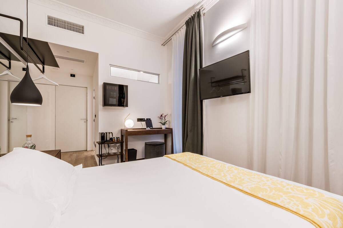 Doppia Deluxe, vista cortile, edificio separato | Vista dalla camera