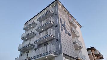 Fassade der Unterkunft