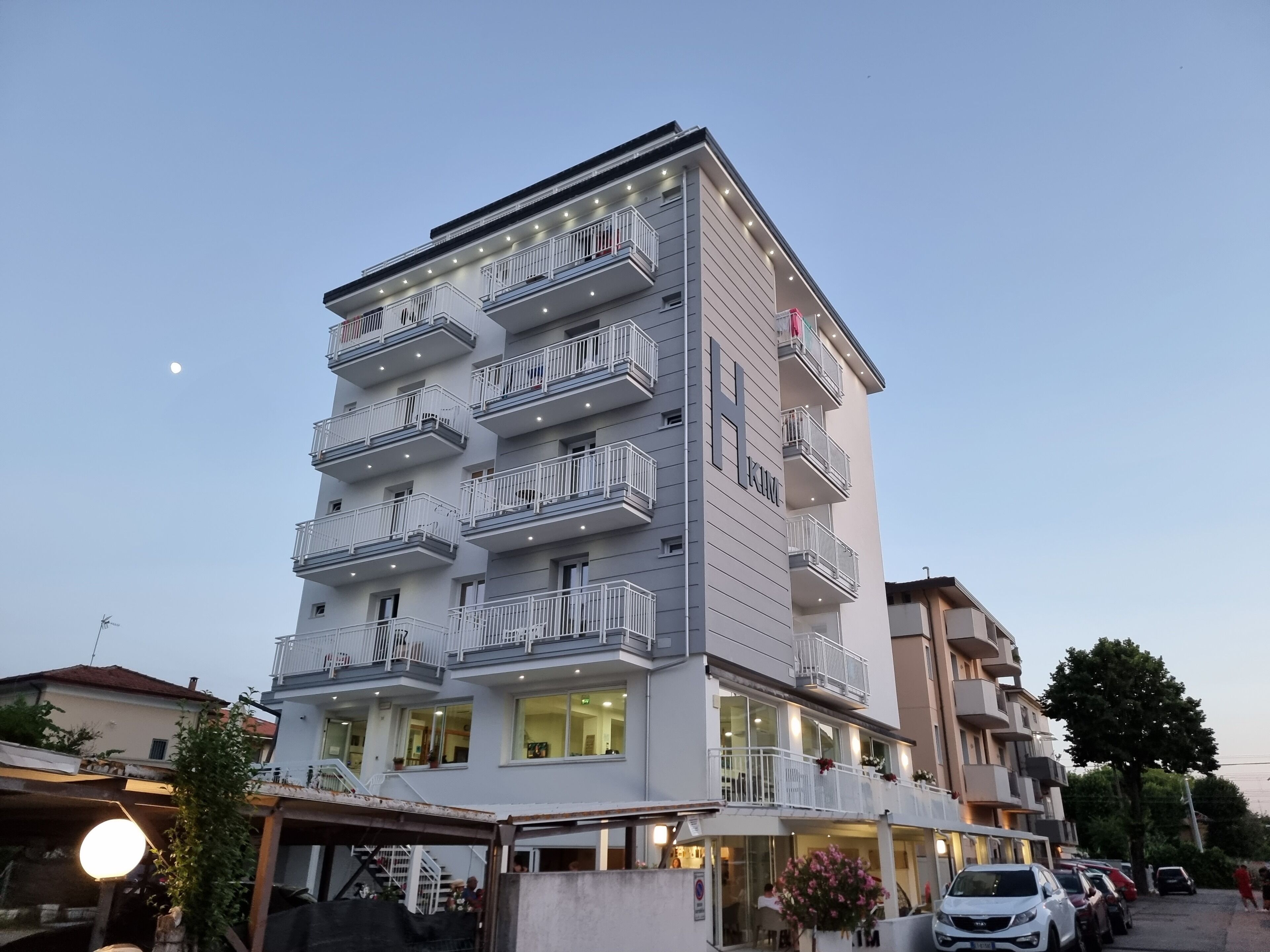 Fassade der Unterkunft