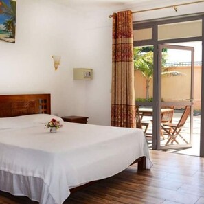 Grand Double Room, Terrace | Premium bedding, in-room safe, soundproofing, iron/ironing board - Easy Stay Residence (Trou aux Biches)