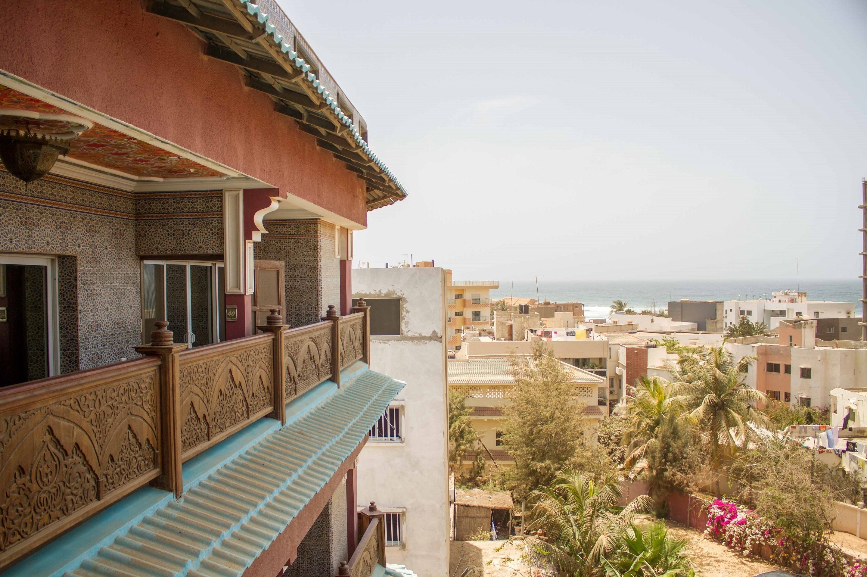 Vue depuis l’hébergement