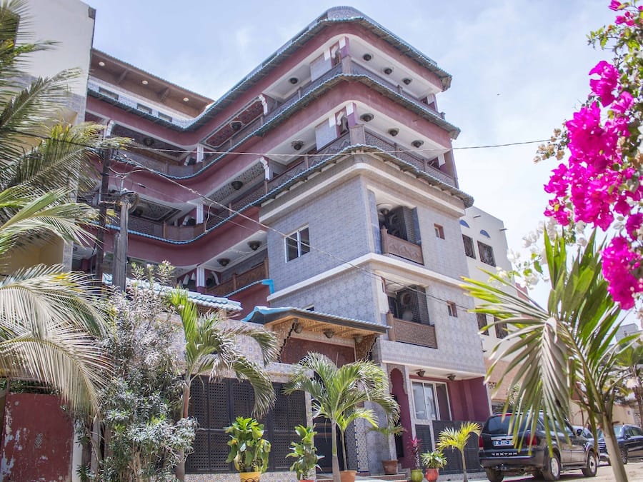 Fachada da propriedade