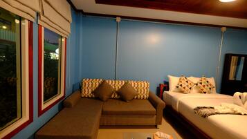 In-room safe, blackout curtains, cots/infant beds, rollaway beds