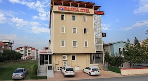 Fassade der Unterkunft