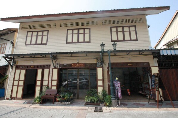 Voorkant van accommodatie