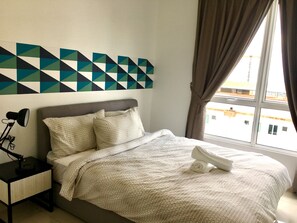 Bloc d'apartaments familiar, 2 dormitoris, balcó | Planxa i posts de planxar i wifi gratuïta