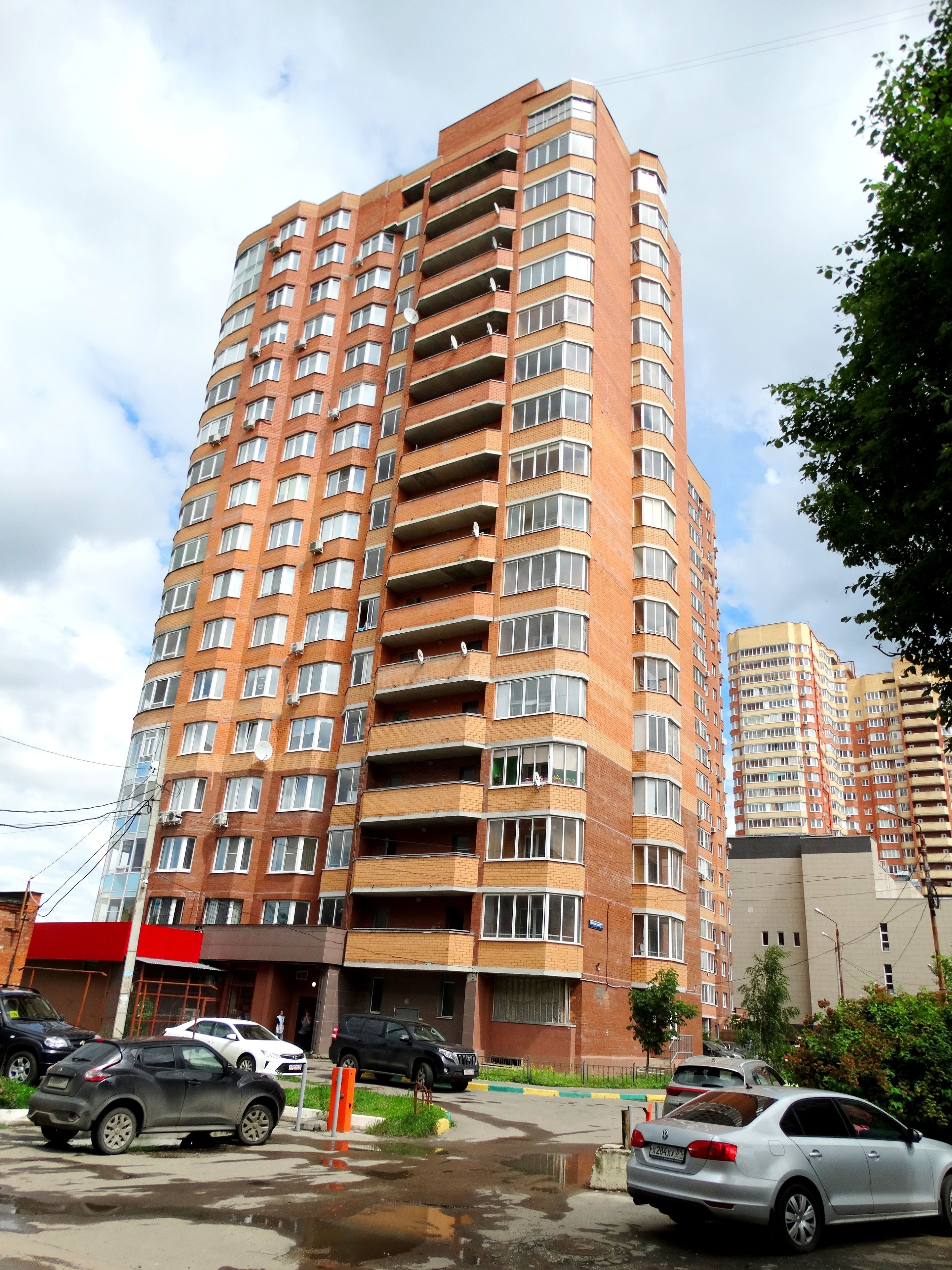 Apartment (Kaluzhskoye shosse. d.1) | Ruang tamu | TV 